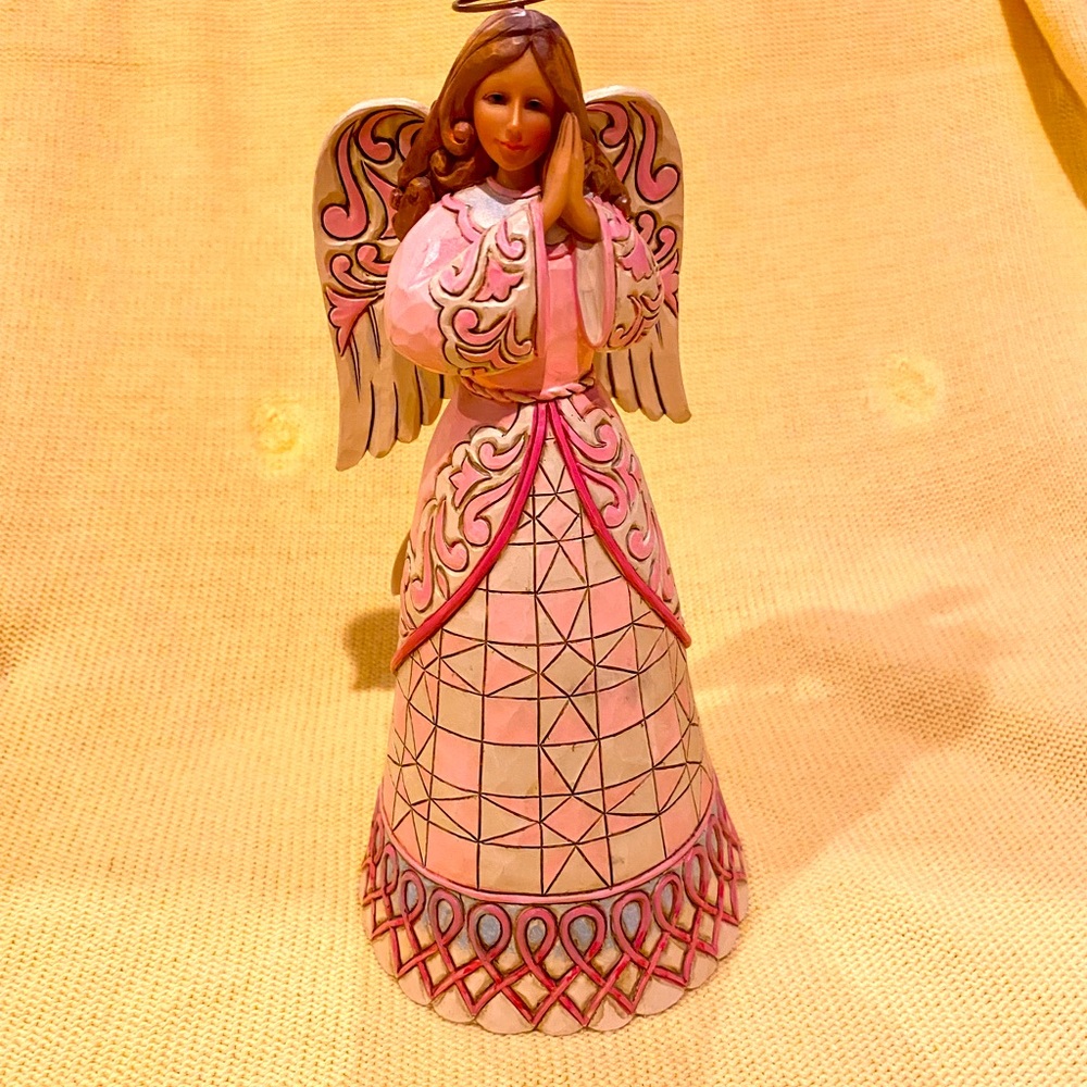 Jim Shore Breast Cancer Angel